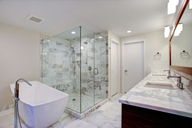 Open Concept Bathrooms